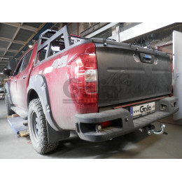 D060C GALIA Полностью оцинкованный фаркоп на Dongfeng DF6 2022-. Тип шара: C (горизонтальный съемный). Установка без снятия и выреза бампера. Нагрузки: 3500/2