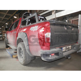 D060C GALIA Полностью оцинкованный фаркоп на Dongfeng DF6 2022-. Тип шара: C (горизонтальный съемный). Установка без снятия и выреза бампера. Нагрузки: 3500/2