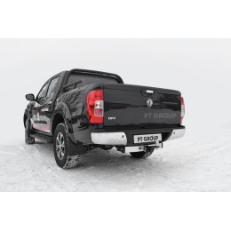 DFS-22-991124.00 PT GROUP Распродажа! Фаркоп с нержавеющей накладкой на Dongfeng DF6 2022- без подрезки бампера. Тип шара: E (легкосъемный шар под квадрат). Нагр
