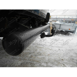 UAZ-06 AVTOS Фаркоп на УАЗ 23632 Пикап 2007-2016 без снятия и подрезки бампера. Тип шара: A. Нагрузки: 800/50 кг, масса фаркопа 9 кг (без электрики в комплекте)