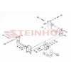 F-133 STEINHOF Фаркоп на Citroen Jumpy 1995-2006, Peugeot Expert 1995-2001, FIAT Scudo 1995-2001 без подрезки бампера. Тип шара: A. Нагрузки: 1800/80 кг, масса фаркопа 14,9 кг (без электрики в комплекте)