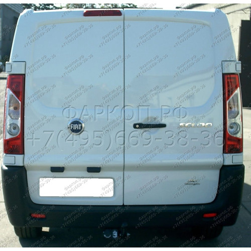 F-149 STEINHOF Фаркоп на Citroen Jumpy II (также Long L2) 2006-2016, FIAT Scudo II (также Long L2) 2007-2016, Peugeot Expert II (также Long L2) 2007-2016, Toyota Proace (также Long L2) 2013-2016. Требуется подрезка бампера. Тип шара: AH (горизонтальное бы