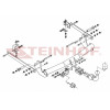 F-149 STEINHOF Фаркоп на Citroen Jumpy II (также Long L2) 2006-2016, FIAT Scudo II (также Long L2) 2007-2016, Peugeot Expert II (также Long L2) 2007-2016, Toyota Proace (также Long L2) 2013-2016. Требуется подрезка бампера. Тип шара: AH (горизонтальное бы
