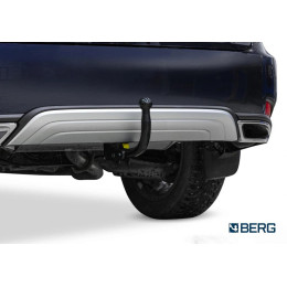 F.3211.003 BERG Фаркоп на Lexus RX 200t, 300, 350 2015-2022 без снятия и подрезки бампера. Тип шара: VM (быстросъемный). Нагрузки: 2500/75 кг, масса фаркопа 23 кг (без эле
