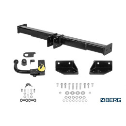 F.3211.003 BERG Фаркоп на Lexus RX 200t, 300, 350 2015-2022 без снятия и подрезки бампера. Тип шара: VM (быстросъемный). Нагрузки: 2500/75 кг, масса фаркопа 23 кг (без эле