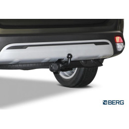F.4013.001 BERG Фаркоп на Mitsubishi Outlander 2012-2018, 2018-2022. Требуется подрезка бампера. Тип шара: A. Нагрузки: 2000/100 кг, масса фаркопа 19 кг (без электрики в комп