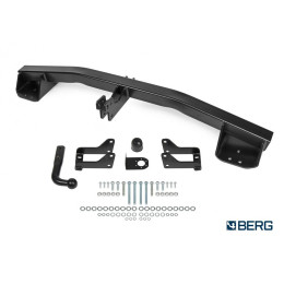 F.4013.001 BERG Фаркоп на Mitsubishi Outlander 2012-2018, 2018-2022. Требуется подрезка бампера. Тип шара: A. Нагрузки: 2000/100 кг, масса фаркопа 19 кг (без электрики в комп