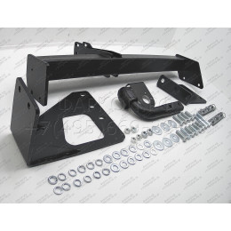 F.4112.001 BERG Фаркоп на Nissan X-Trail T31 2007-2015 без подрезки бампера. Тип шара: A. Нагрузки: 1500/75 кг, масса фаркопа 9,5 кг (без электрики в комплекте)