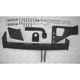 F.4112.001 BERG Фаркоп на Nissan X-Trail T31 2007-2015 без подрезки бампера. Тип шара: A. Нагрузки: 1500/75 кг, масса фаркопа 9,5 кг (без электрики в комплекте)