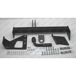 F.4112.001 BERG Фаркоп на Nissan X-Trail T31 2007-2015 без подрезки бампера. Тип шара: A. Нагрузки: 1500/75 кг, масса фаркопа 9,5 кг (без электрики в комплекте)