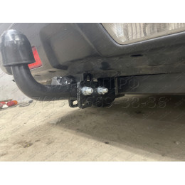 F.4112.001 BERG Фаркоп на Nissan X-Trail T31 2007-2015 без подрезки бампера. Тип шара: A. Нагрузки: 1500/75 кг, масса фаркопа 9,5 кг (без электрики в комплекте)