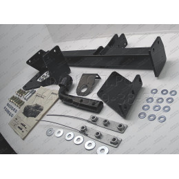 F.4112.001 BERG Фаркоп на Nissan X-Trail T31 2007-2015 без подрезки бампера. Тип шара: A. Нагрузки: 1500/75 кг, масса фаркопа 9,5 кг (без электрики в комплекте)
