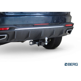 F.9416.002 BERG Фаркоп на Haval F7 2024-, Haval F7х 2025- без снятия и подрезки бампера. Тип шара: E. Нагрузки: 1500/75 кг, масса фаркопа 20,9 кг (без электрики в комплек