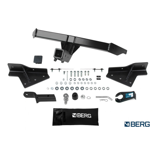 F.9416.002 BERG Фаркоп на Haval F7 2024-, Haval F7х 2025- без снятия и подрезки бампера. Тип шара: E. Нагрузки: 1500/75 кг, масса фаркопа 20,9 кг (без электрики в комплекте)