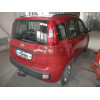 F128A GALIA Полностью оцинкованный фаркоп на FIAT Panda 2012-2022, Lancia Ypsilon 2011-2024. Тип шара: A. Без выреза бампера. Нагрузки: 1200/75 кг, масса фаркопа 13,82 кг