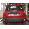 F128A GALIA Полностью оцинкованный фаркоп на FIAT Panda 2012-2022, Lancia Ypsilon 2011-2024. Тип шара: A. Без выреза бампера. Нагрузки: 1200/75 кг, масса фаркопа 13,82 кг