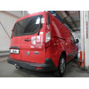 F129A GALIA Полностью оцинкованный фаркоп на Ford Transit Connect 2014-2022, Ford Tourneo Connect 2014-2022. Подрозетник убирается за бампер. Тип шара: A. Установка без выреза бампера. Нагрузки: 1400/80 кг, масса фаркопа 13,72 кг