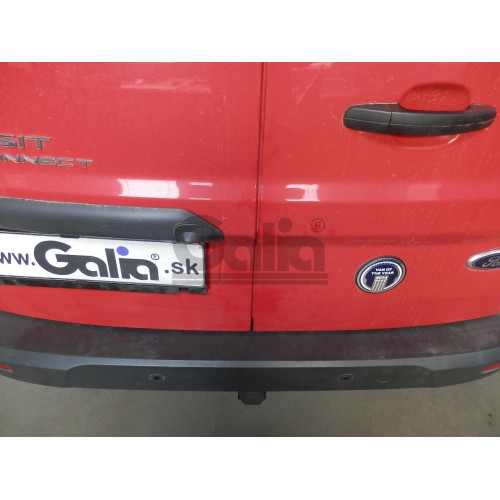 F129A GALIA Полностью оцинкованный фаркоп на Ford Transit Connect 2014-2022, Ford Tourneo Connect 2014-2022. Подрозетник убирается за бампер. Тип шара: A. Установка без выреза бампера. Нагрузки: 1400/80 кг, масса фаркопа 13,72 кг