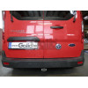 F129A GALIA Полностью оцинкованный фаркоп на Ford Transit Connect 2014-2022, Ford Tourneo Connect 2014-2022. Подрозетник убирается за бампер. Тип шара: A. Установка без выреза бампера. Нагрузки: 1400/80 кг, масса фаркопа 13,72 кг