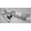 F129A GALIA Полностью оцинкованный фаркоп на Ford Transit Connect 2014-2022, Ford Tourneo Connect 2014-2022. Подрозетник убирается за бампер. Тип шара: A. Установка без выреза бампера. Нагрузки: 1400/80 кг, масса фаркопа 13,72 кг