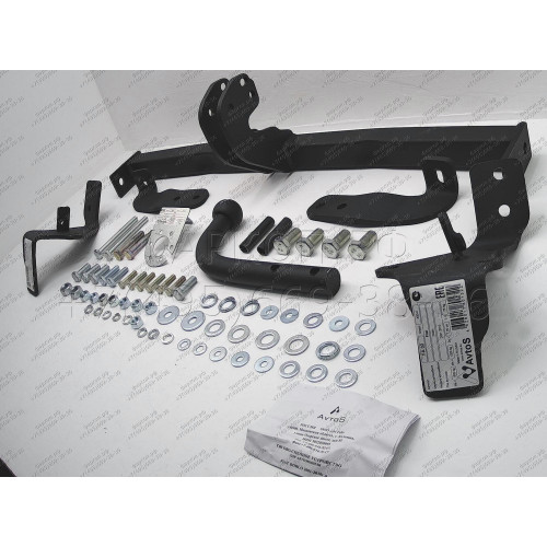 FA 02 AVTOS Фаркоп на FIAT Doblo 2001-2010. Необходима подрезка бампера. Тип шара: A. Нагрузки: 1200/75 кг, масса фаркопа 17,5 кг (без электрики в комплекте)