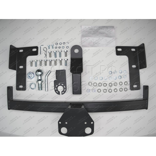 FA 0375-E Бизон Фаркоп на Suzuki Grand Vitara II 5 дверей 2005-2015. Требуется подрезка бампера. Тип шара: E (легкосъемный шар под квадрат). Нагрузки: 2600/120 кг. Не комплектуется электрикой
