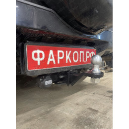 FA 0375-E Бизон Фаркоп на Suzuki Grand Vitara II 5 дверей 2005-2015. Требуется подрезка бампера. Тип шара: E (легкосъемный шар под квадрат). Нагрузки: 2600/120 кг. Не 