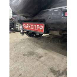 FA 0375-E Бизон Фаркоп на Suzuki Grand Vitara II 5 дверей 2005-2015. Требуется подрезка бампера. Тип шара: E (легкосъемный шар под квадрат). Нагрузки: 2600/120 кг. Не 