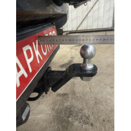 FA 0375-E Бизон Фаркоп на Suzuki Grand Vitara II 5 дверей 2005-2015. Требуется подрезка бампера. Тип шара: E (легкосъемный шар под квадрат). Нагрузки: 2600/120 кг. Не 