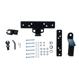 FA 0412-E Бизон Фаркоп на Nissan Pathfinder R51 2004-2014. Требуется подрезка бампера. Тип шара: E (легкосъемный шар под квадрат). Нагрузки: 2300/120 кг. Не комплект