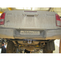 FA 0971-E Бизон Фаркоп на Toyota Hilux 2015-, JAC T6 2019-, JAC T8 2019-, JAC T8 Pro 2023-, Sollers ST6 2023-, Sollers ST8 2024- без подрезки бампера. Тип шара: E (легкосъемный шар под квадрат