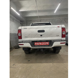 FA 0971-E Бизон Фаркоп на Toyota Hilux 2015-, JAC T6 2019-, JAC T8 2019-, JAC T8 Pro 2023-, Sollers ST6 2023-, Sollers ST8 2024- без подрезки бампера. Тип шара: E (легкосъемный шар под квадрат