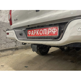 FA 0971-E Бизон Фаркоп на Toyota Hilux 2015-, JAC T6 2019-, JAC T8 2019-, JAC T8 Pro 2023-, Sollers ST6 2023-, Sollers ST8 2024- без подрезки бампера. Тип шара: E (легкосъемный шар под квадрат