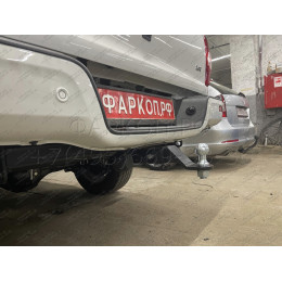 FA 0971-E Бизон Фаркоп на Toyota Hilux 2015-, JAC T6 2019-, JAC T8 2019-, JAC T8 Pro 2023-, Sollers ST6 2023-, Sollers ST8 2024- без подрезки бампера. Тип шара: E (легкосъемный шар под квадрат