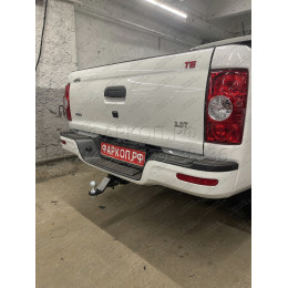 FA 0971-E Бизон Фаркоп на Toyota Hilux 2015-, JAC T6 2019-, JAC T8 2019-, JAC T8 Pro 2023-, Sollers ST6 2023-, Sollers ST8 2024- без подрезки бампера. Тип шара: E (легкосъемный шар под квадрат