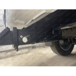 FA 0971-E Бизон Фаркоп на Toyota Hilux 2015-, JAC T6 2019-, JAC T8 2019-, JAC T8 Pro 2023-, Sollers ST6 2023-, Sollers ST8 2024- без подрезки бампера. Тип шара: E (легкосъемный шар под квадрат