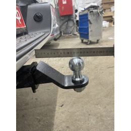 FA 0971-E Бизон Фаркоп на Toyota Hilux 2015-, JAC T6 2019-, JAC T8 2019-, JAC T8 Pro 2023-, Sollers ST6 2023-, Sollers ST8 2024- без подрезки бампера. Тип шара: E (легкосъемный шар под квадрат