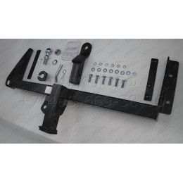 FA 0971-E Бизон Фаркоп на Toyota Hilux 2015-, JAC T6 2019-, JAC T8 2019-, JAC T8 Pro 2023-, Sollers ST6 2023-, Sollers ST8 2024- без подрезки бампера. Тип шара: E (легкосъемный шар под квадрат