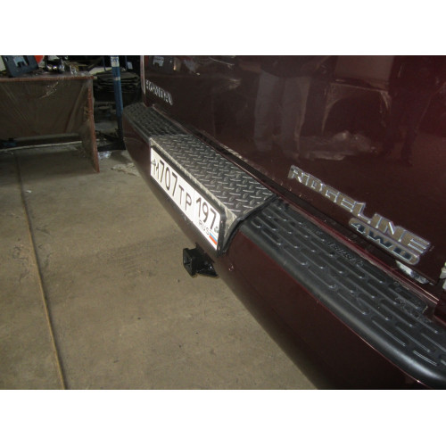 FA 0973-E Бизон Фаркоп на Honda Ridgeline 2005-2014 без подрезки бампера. Тип шара: E (легкосъемный шар под квадрат). Нагрузки: 3200/120 кг. Не комплектуется электрикой