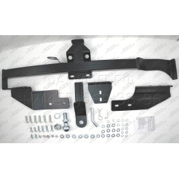FA 0973-E Бизон Фаркоп на Honda Ridgeline 2005-2014 без подрезки бампера. Тип шара: E (легкосъемный шар под квадрат). Нагрузки: 3200/120 кг. Не комплектуется элек