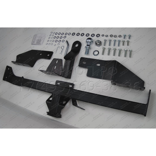 FA 0973-E Бизон Фаркоп на Honda Ridgeline 2005-2014 без подрезки бампера. Тип шара: E (легкосъемный шар под квадрат). Нагрузки: 3200/120 кг. Не комплектуется электрикой