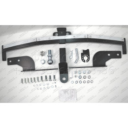 FA 1010-E(N) Бизон Фаркоп с хромированной накладкой на Toyota Highlander 1 XU20-40 2003-2010, Lexus RX 300,350,400 2003-2009 без подрезки бампера. Тип шара: E (легкосъемный шар п