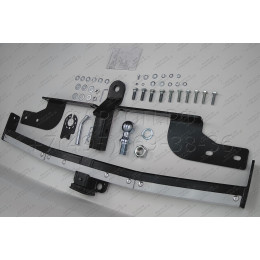 FA 1010-E(N) Бизон Фаркоп с хромированной накладкой на Toyota Highlander 1 XU20-40 2003-2010, Lexus RX 300,350,400 2003-2009 без подрезки бампера. Тип шара: E (легкосъемный шар п