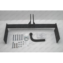 FD 05 AVTOS Фаркоп на Ford Transit фургон 1994-2000 без подрезки бампера. Тип шара: H (несъемный сварной). Нагрузки: 1200/75 кг, масса фаркопа 16 кг (без электрики 