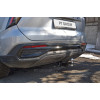 GEA-23-991122.00 PT GROUP Фаркоп на Geely Atlas 2024-. Необходима подрезка бампера. Тип шара: E (легкосъемный шар под квадрат). Нагрузки: 1200/50 кг, масса фаркопа 20 кг (без электрики в комплекте)