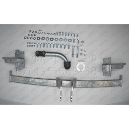 H036A GALIA Полностью оцинкованный фаркоп на Hyundai Elantra седан/хетчбек 2000-2006. Тип шара: A. Подрезка бампера. Нагрузки: 1400/65 кг, масса фаркопа 16 кг