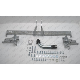 H036A GALIA Полностью оцинкованный фаркоп на Hyundai Elantra седан/хетчбек 2000-2006. Тип шара: A. Подрезка бампера. Нагрузки: 1400/65 кг, масса фаркопа 16 кг