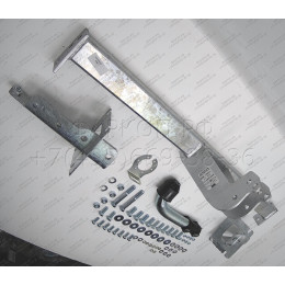 H036A GALIA Полностью оцинкованный фаркоп на Hyundai Elantra седан/хетчбек 2000-2006. Тип шара: A. Подрезка бампера. Нагрузки: 1400/65 кг, масса фаркопа 16 кг