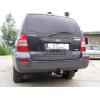 H046A GALIA Полностью оцинкованный фаркоп на Hyundai Terracan 2001-2007. Тип шара: A. Установка без снятия и выреза бампера. Нагрузки: 2800/115 кг, масса фаркопа 15,5 кг