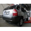 H070C GALIA Полностью оцинкованный фаркоп на Hyundai Tucson 2004-2010, Kia Sportage 2004-2010. Тип шара: C (горизонтальный съемный). Невидимый вырез бампера. Нагрузки: 2000/90 кг, масса фаркопа 19,37 кг